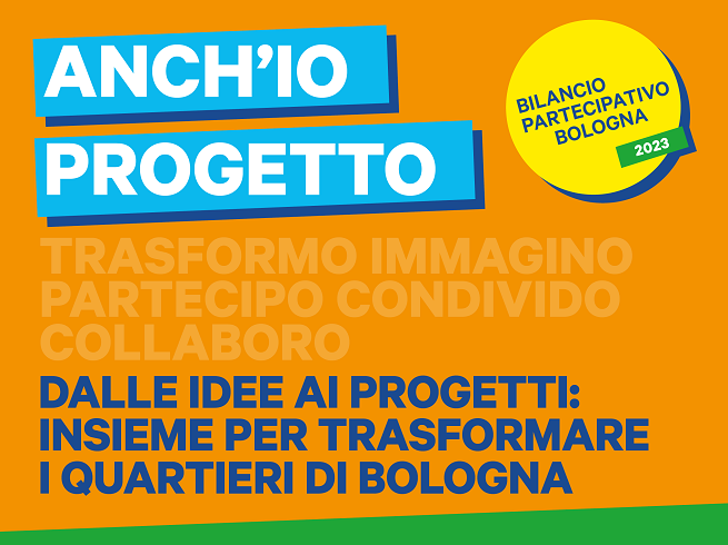 Bilancio partecipativo: anch'io progetto