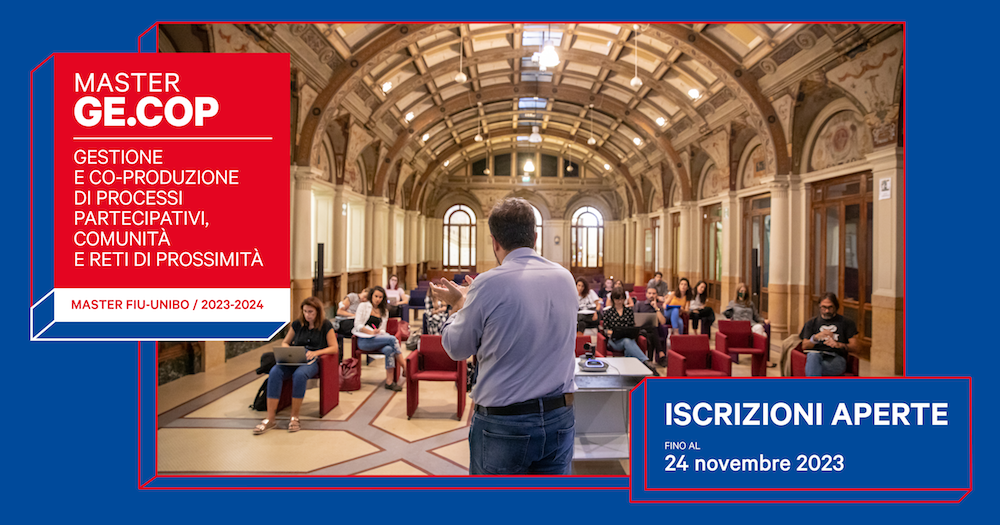 Master GECOP Iscrizioni aperte