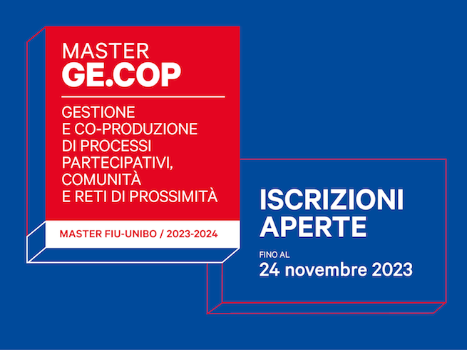 2024 MASTER ISCRIZIONI APERTE NEWSLETTER