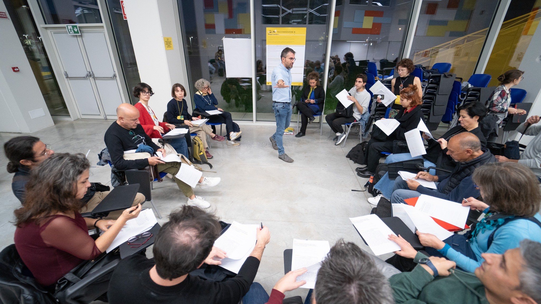 foto lavori assemblea 